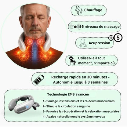 CerviZen Plus® - Stimulateur Musculaire Électrique 2.0